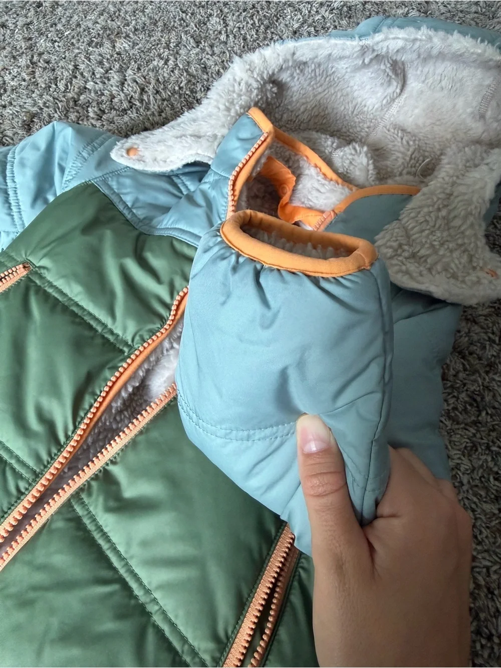 Patagonia Toddler Reversible Tribbles Jacket 2T